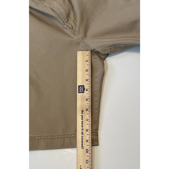 IZOD Men’s 38 Brown Khaki Cotton Cargo Shorts - Picture 6 of 6